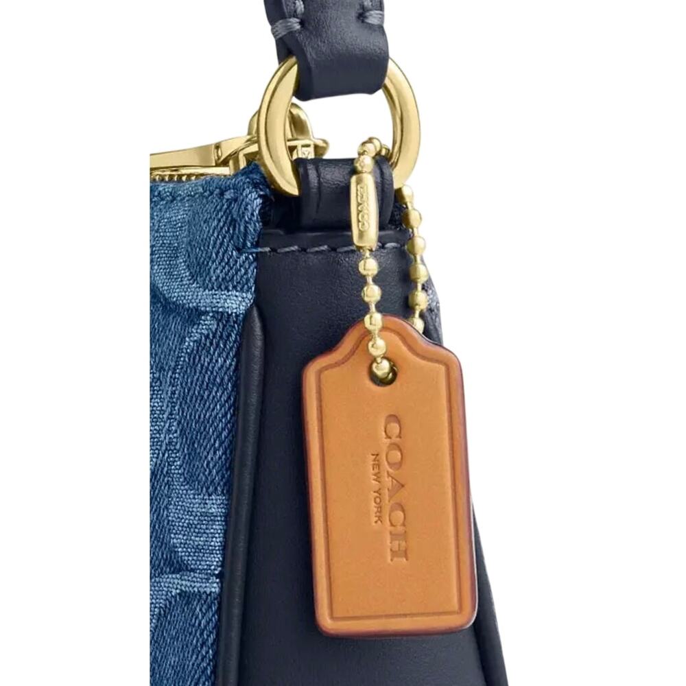 Coach Nolita 19 In Signature Denim NWT - Picture 6 of 7